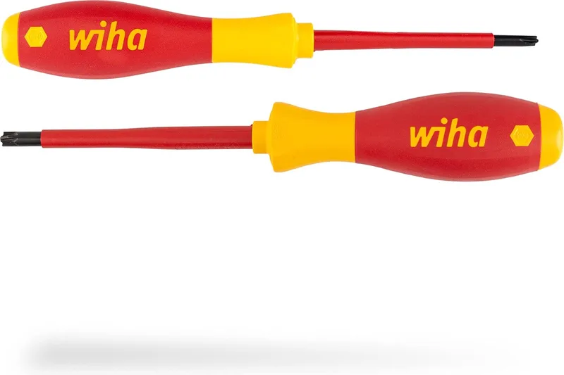 Schraubendreher Set SoftFinish® electric PlusMinus/Phillips in Blister 2-tlg. von Wiha, Kleurloos – Produktbild