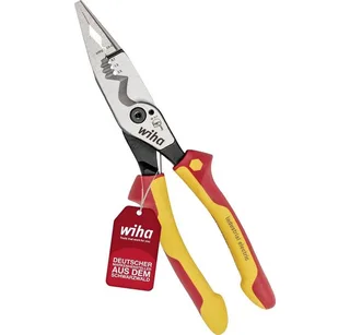 Spitzzange 45705 Universal Multifunktionszange 209 mm van Wiha – productafbeelding 1 van 5
