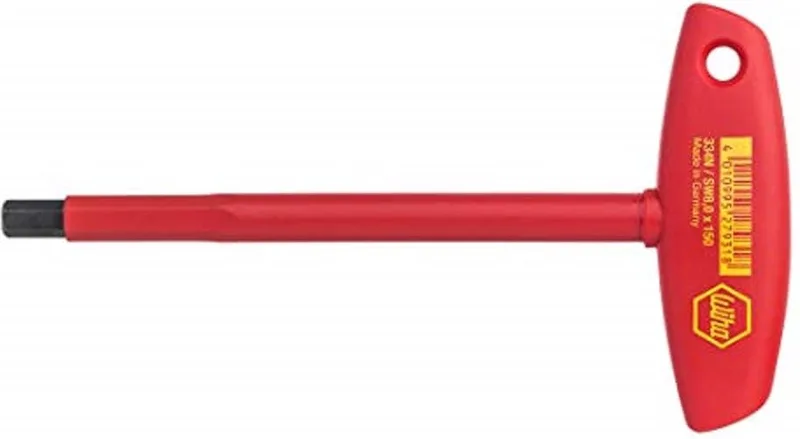 Stiftsleutel met dwarsgreep electric zeskant - 27930 by Wiha, Kleurloos – product image