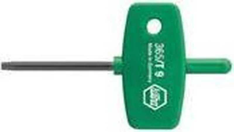 Stiftsleutel met sleutelgreep TORX® chemisch gezwart - 01351 by Wiha – product image