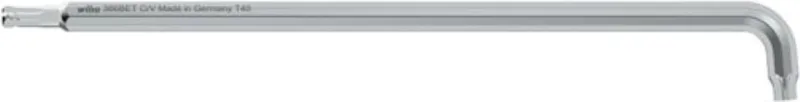 Stiftsleutel TORX® kogelkop met kort been, titaanzilver - 40967 de Wiha, Metaal – image du produit