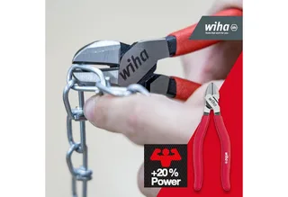 Tangenset Classic combinatie-, punt-, zijkniptang 3-delig - 26850 de Wiha, Kleurloos – image du produit 2 sur 5