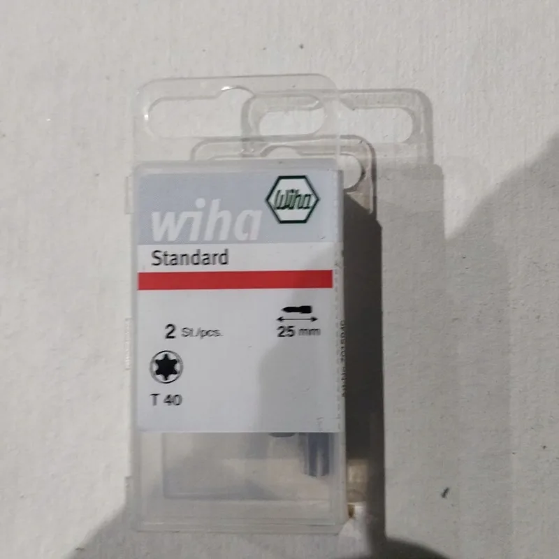 Torx Bits T40x25mm - 2 Stuks van Wiha – productafbeelding