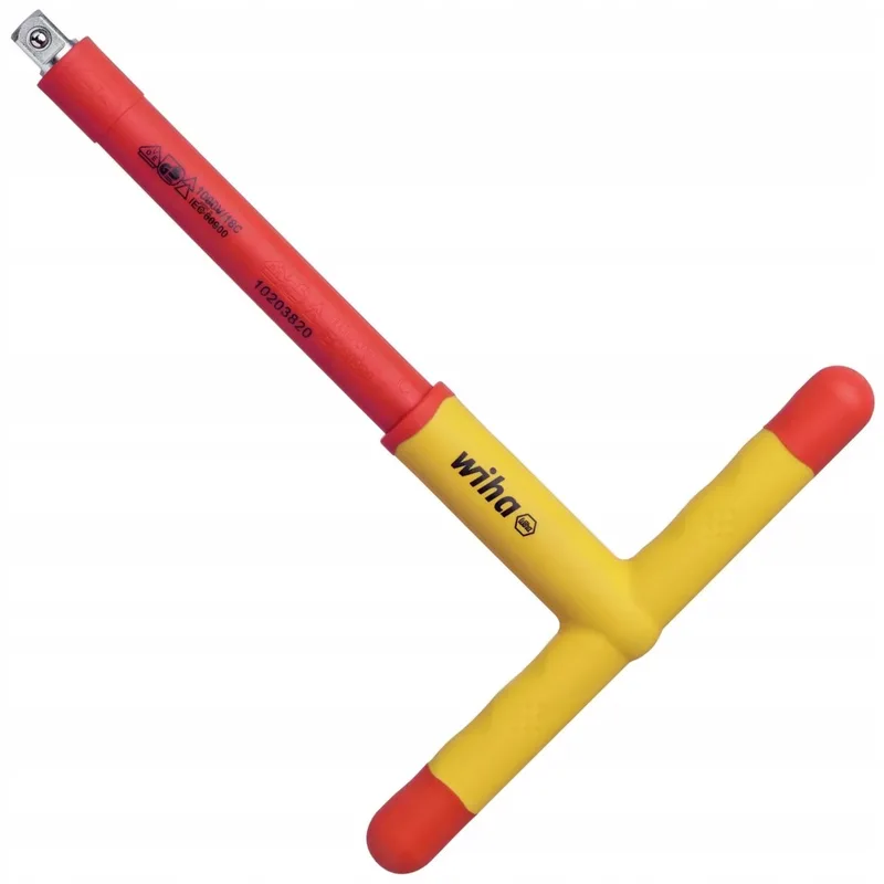 Quergriff Adapter 24618 isoliert für Steckschlüssel 3/8" von Wiha – Produktbild