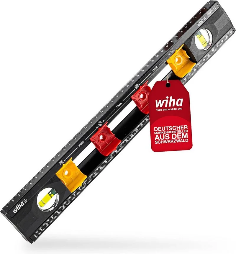 Wasserwaage (42074), (1 St), Profi, Markierungshilfe, für Elektroinstallation von Wiha – Produktbild 1 von 5