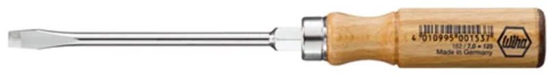 Werkplaats Platte schroevendraaier Kopbreedte: 10 mm Koplengte: 175 mm by Wiha, Kleurloos – product image