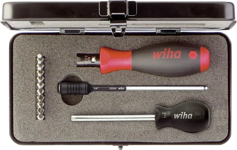 Werkstatt Drehmoment-Schraubendreher-Set 13teilig 1 - 5 Nm de Wiha – image du produit
