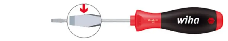 pour électricien Tournevis pour vis à fente Wiha 27754 27754 Largeur de lame: 6 mm Longueur de la lame: 100 mm de Wiha – image du produit