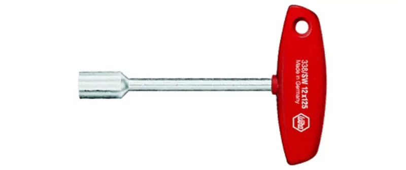 Werkstatt Steckschlüssel-Schraubendreher Wiha 01006 Größe (Schraubendreher): 8 mm Klingenlänge: 125 mm von Wiha – Produktbild