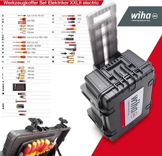 Jeu D´outils Competence Xxl Ii de Wiha, Noir – image du produit 4 sur 5