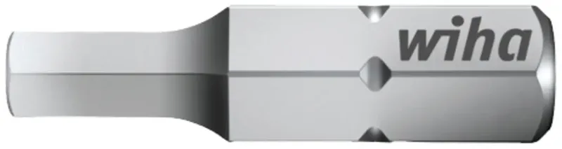 Wiha 01706 Sechskant-Bit Antrieb: 1/4 (6.3 mm) Abtrieb: Innen-Sechskant 4.0 mm 25 mm de Wiha – image du produit
