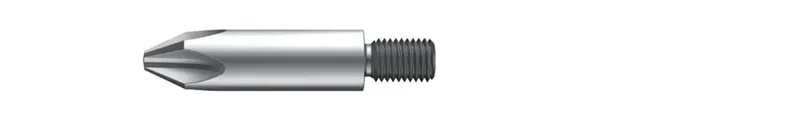 Wiha 01943 01943 Kreuzschlitz-Bit Antrieb: M5 Abtrieb: Kreuzschlitz Phillips PH 2 45 mm van Wiha – productafbeelding