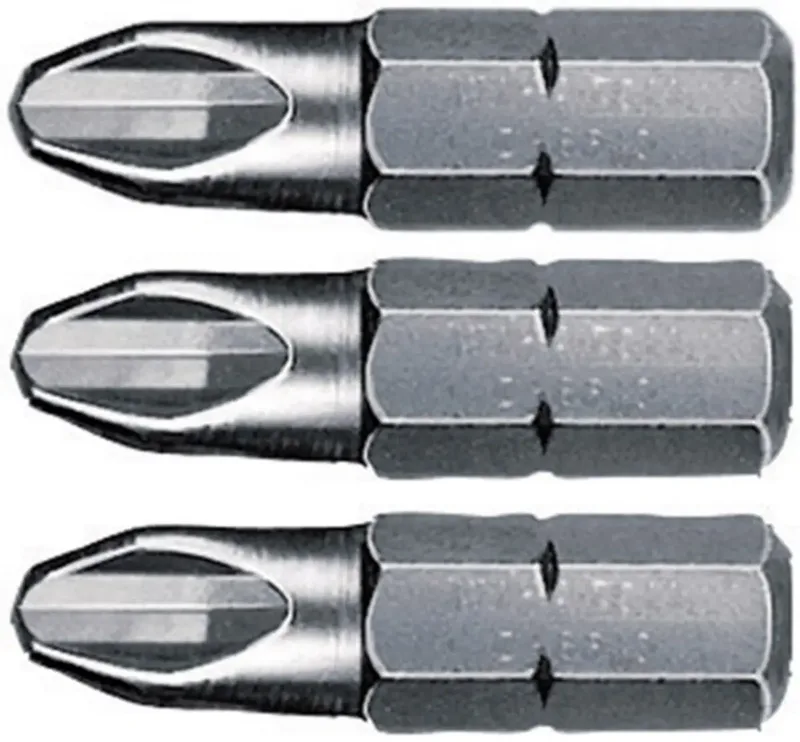 Wiha 07856 Kreuzschlitz-Bit Antrieb: 1/4 (6.3 mm) Abtrieb: Kreuzschlitz Phillips PH 2 25 mm by Wiha – product image 1 of 2