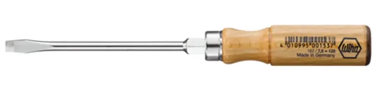 Wiha 162 Werkplaats Platte schroevendraaier Kopbreedte: 5.5 mm Koplengte: 100 mm van Wiha – productafbeelding
