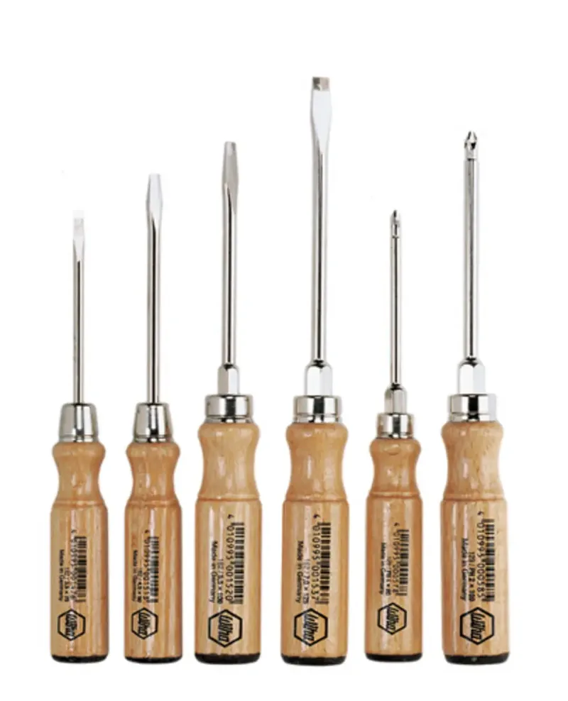 Wiha 162 ZK6 SO Werkstatt Schraubendreher-Set 6teilig Schlitz, Kreuzschlitz Pozidriv de Wiha – image du produit