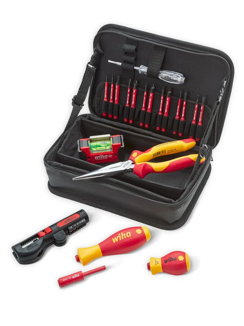 Wiha 21-delig Gereedschapsset Elektriciën in Multifunctionele tas - 45418 fra Wiha – produktbillede