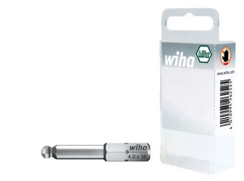 Wiha 22655 Sechskant-Bit Antrieb: 1/4 (6.3 mm) Abtrieb: Innen-Sechskant 4 mm, 5 mm, 6 mm 38 mm de Wiha – image du produit 1 sur 2