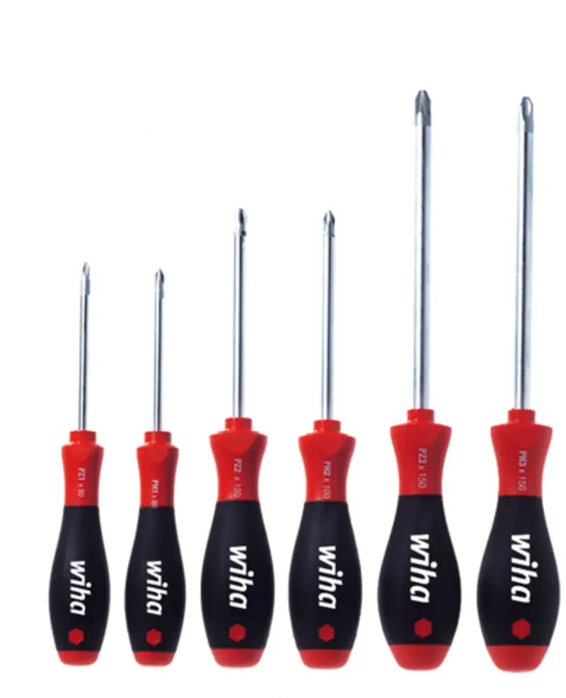 Wiha 26146 Werkstatt Schraubendreher-Set 6teilig Kreuzschlitz Phillips, Kreuzschlitz Pozidriv de Wiha – image du produit