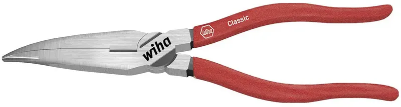 Wiha 26721 Elektrotechnik und Feinwerktechnik Flachrundzange Gerade Werkzeugstahl 200 mm von Wiha – Produktbild