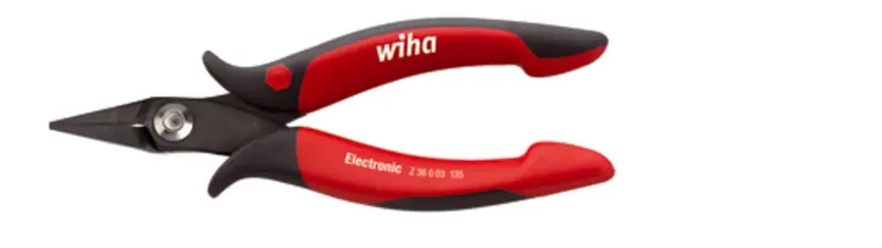 Wiha 26801 Elektronica en fijnmechanica Spitsbektang Recht 145 mm van Wiha – productafbeelding