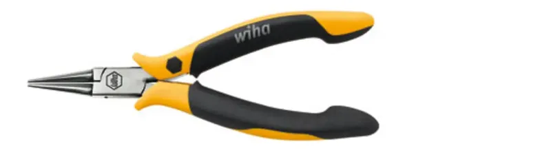 Wiha 26804 ESD Rundzange Gerade Werkzeugstahl 120 mm de Wiha – image du produit