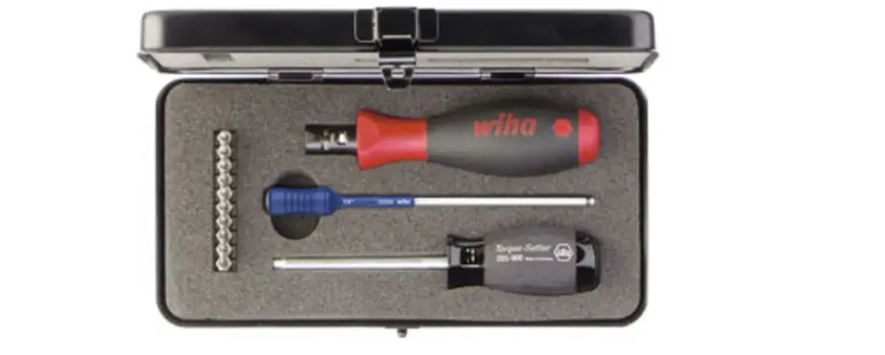 Wiha 2852 S10-01 Werkstatt Drehmoment-Schraubendreher-Set 13teilig 1 - 5 Nm von Wiha – Produktbild