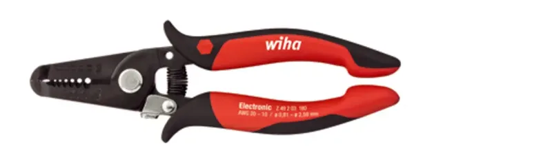 Wiha 33471 33471 Abisolierzange 0.81 bis 2.59 mm² 10 bis 20 0.81 bis 2.59 mm de Wiha – image du produit