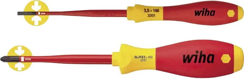 Wiha 36333 VDE Schraubendreher-Set 2teilig Schlitz, Kreuzschlitz Pozidriv de Wiha – image du produit