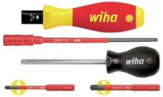 Wiha 38074 VDE Jeu de tournevis dynamométriques 5 pièces 0.8 - 5 Nm DIN EN ISO 6789, DIN EN 60900 de Wiha – image du produit 2 sur 2