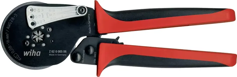 Wiha 41246 41246 Crimpzange Aderendhülsen 0.08 bis 16 mm² van Wiha – productafbeelding
