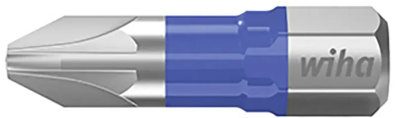 Wiha 41603 Kreuzschlitz-Bit Antrieb: 1/4 (6.3 mm) Abtrieb: Kreuzschlitz Pozidriv PZ 3 25 mm de Wiha – image du produit