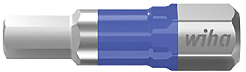 Wiha 41614 Embout 6 pans Propulseur: 1/4 (6.3 mm) Sortie: 6 pans intérieurs SW 6 25 mm de Wiha – image du produit