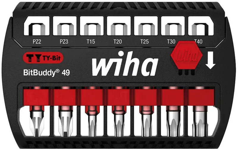 Wiha 42118 42118 Jeu dembouts 7 pièces TORX PLUS®, vis Pozidriv de Wiha – image du produit