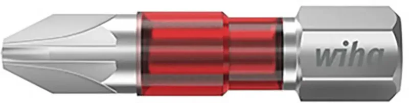Wiha 42149 Kreuzschlitz-Bit Antrieb: 1/4 (6.3 mm) Abtrieb: Kreuzschlitz Pozidriv de Wiha – image du produit