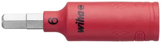 Wiha 43112 43112 Innen-Sechskant Steckschlüsseleinsatz 6 mm 1 Stück 1/4 (6.3 mm) från Wiha – produktbild 1 av 2
