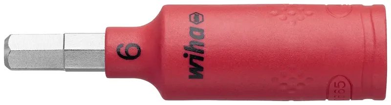 Wiha 43112 43112 Innen-Sechskant Steckschlüsseleinsatz 6 mm 1 Stück 1/4 (6.3 mm) från Wiha – produktbild 1 av 2