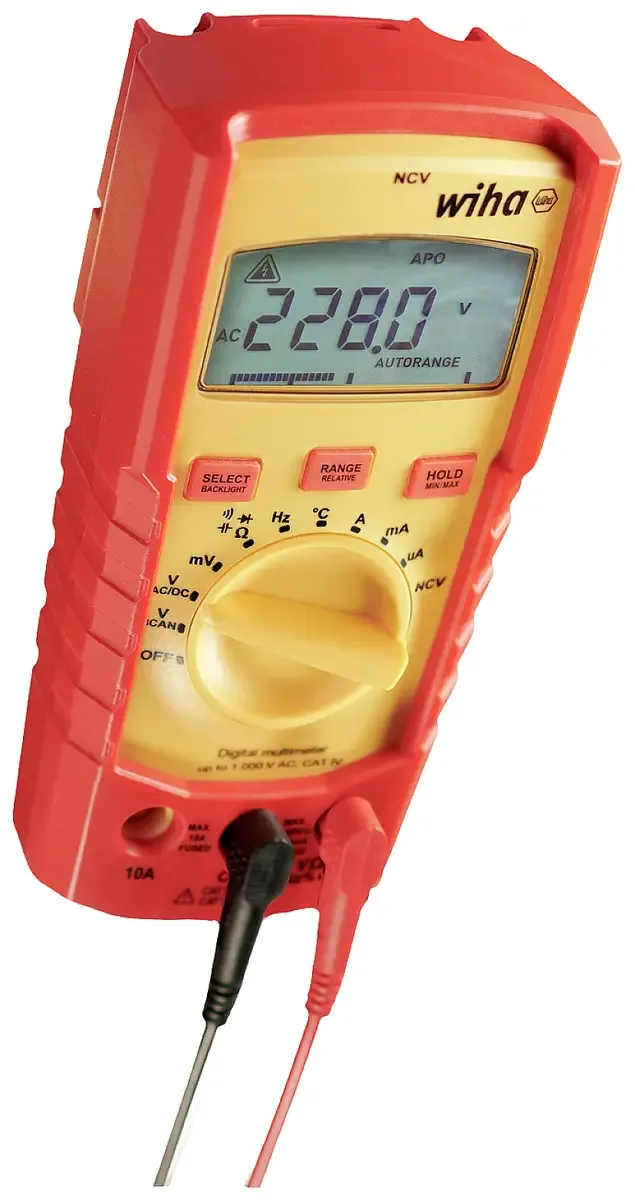 Wiha 45215 Hand-Multimeter digital Grafik-Display CAT III 1000 V, CAT IV 600 V von Wiha – Produktbild 3 von 3