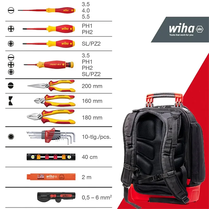 Wiha 45528 Gereedschapsset van Wiha – productafbeelding 3 van 6