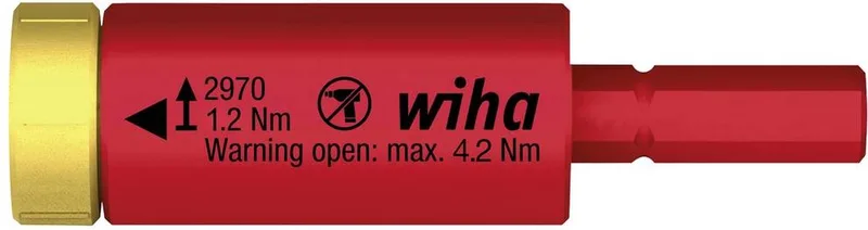 Wiha 46402 Momentschroevendraaier Elektronica 1.2 - 1.2 Nm by Wiha, Kleurloos – product image