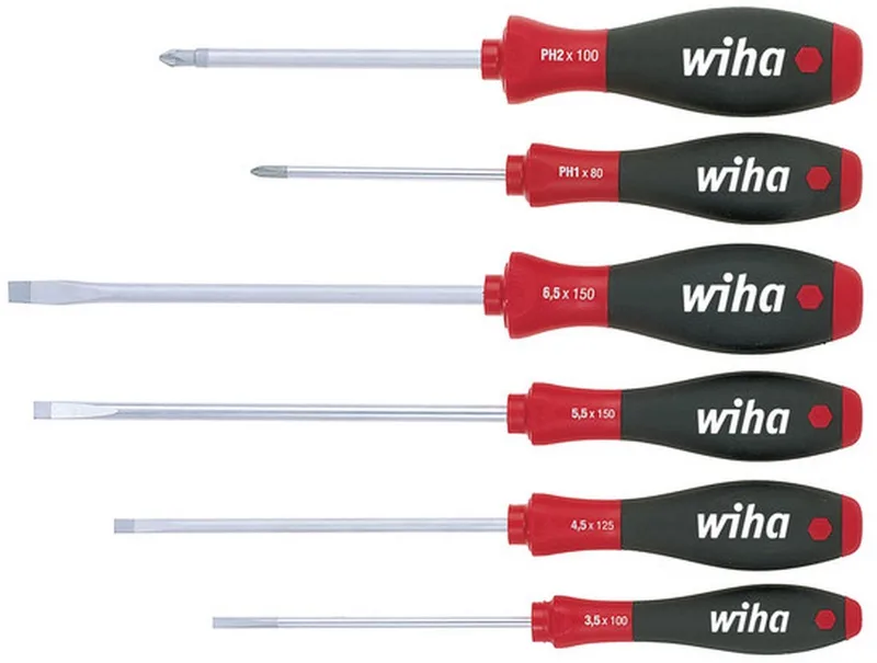 Wiha 6 Delige Schroevendraaierset - 302HK6SO by Wiha, Neutraal – product image