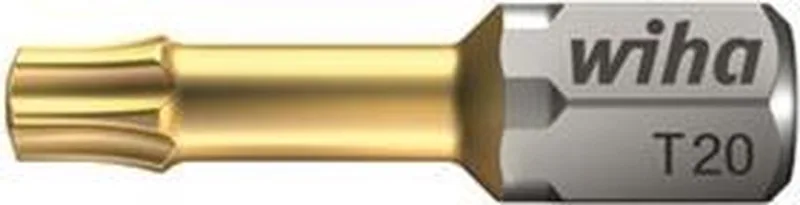 Wiha 7015 TiN Torsion Bit - Torx - T30 x 25mm de Wiha – image du produit