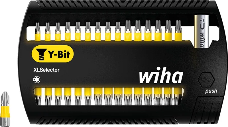 XLSelector Y-Bit Set TORX 25mm 1/4" 31 Delen von Wiha – Produktbild