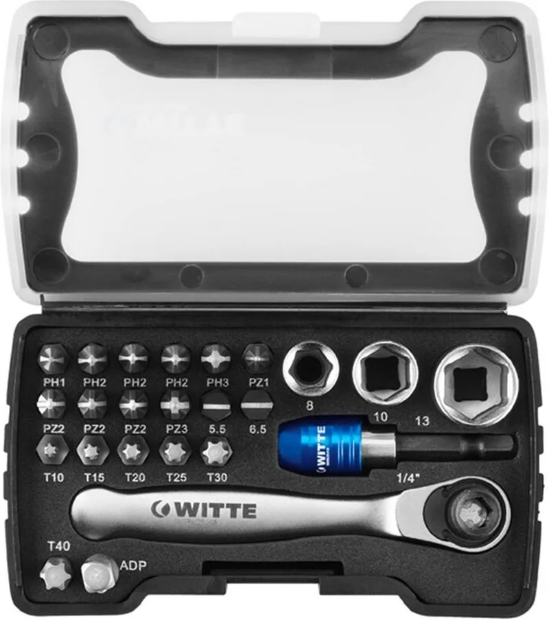 bit + ratelset 24dlg van Witte – productafbeelding