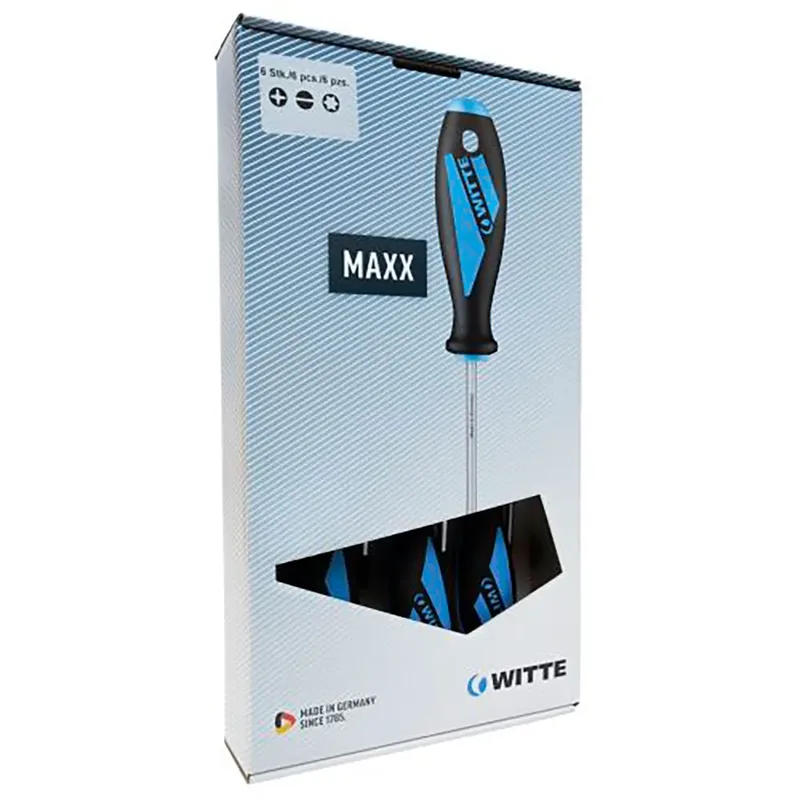 Maxx Flat & Ph Schroevendraaierset 6 Stukken von Witte – Produktbild