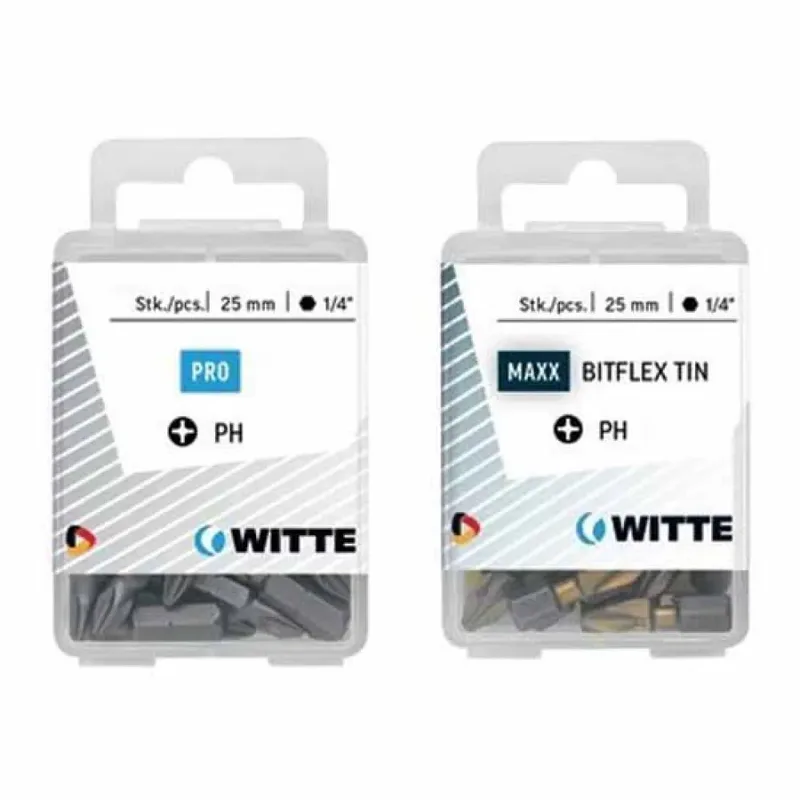 Ph 3 Bitflex Tin Phillips Kruiskopschroevendraaierbit 5 Eenheden von Witte – Produktbild
