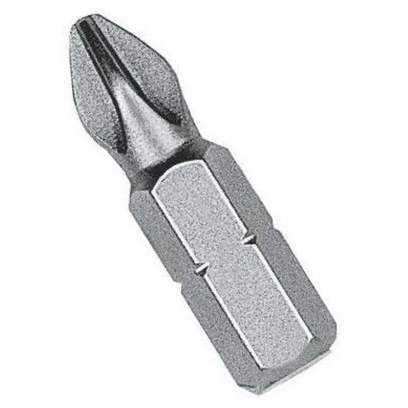 Ph4 25 Mm Phillips Kruiskopschroevendraaierbit 10 Eenheden van Witte – productafbeelding