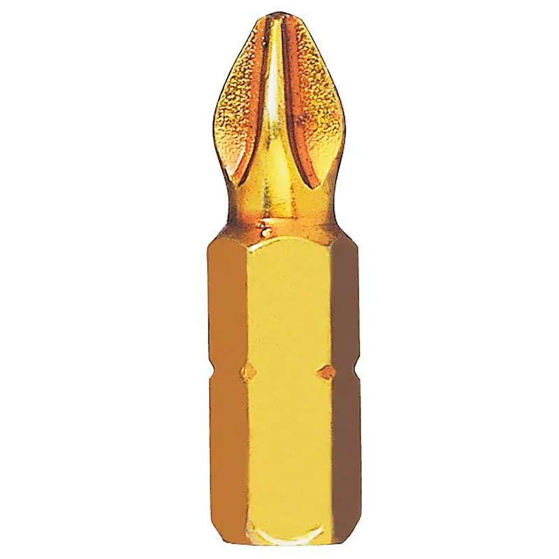 Phillips Standard-e Extra Hard 1/4´´ Short Ph3x25 Kruiskopschroevendraaierbit van Witte – productafbeelding