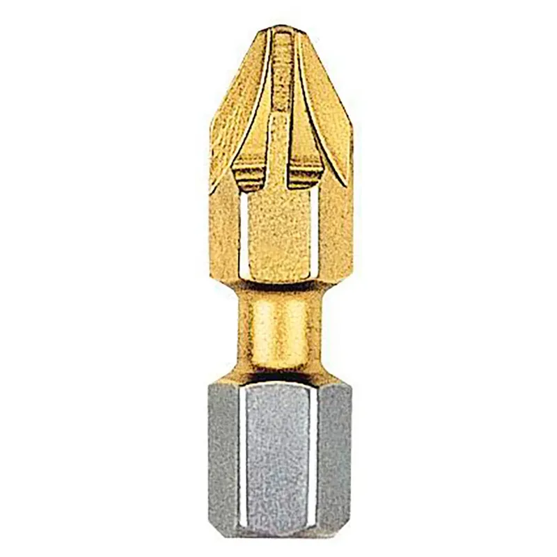 Pozidriv Bitflex Tin 1/4´´ Short Pz2x25 Kruiskopschroevendraaierbit de Witte – image du produit