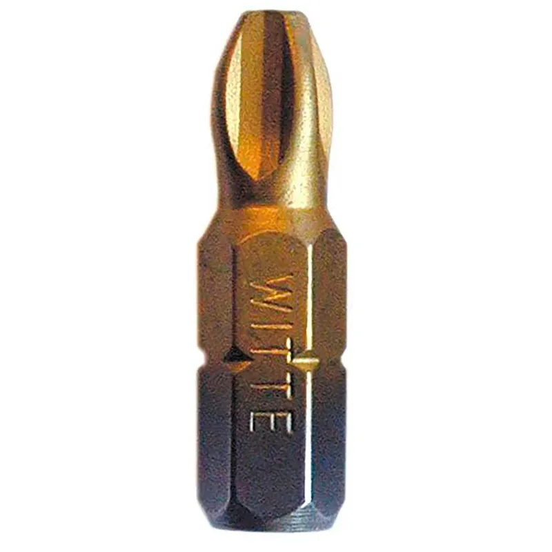 Pozidriv Standard Tin 1/4´´ Short Pz3x25 Kruiskopschroevendraaierbit von Witte – Produktbild