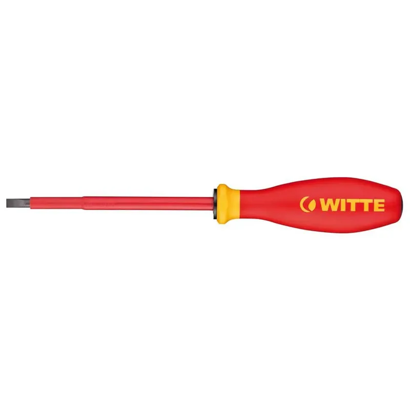 Pro Vde 3x100 Mm Insulated Platte Schroevendraaier van Witte – productafbeelding
